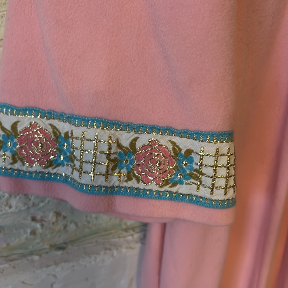 Vintage 1970's velour caftan - Picture 3 of 5